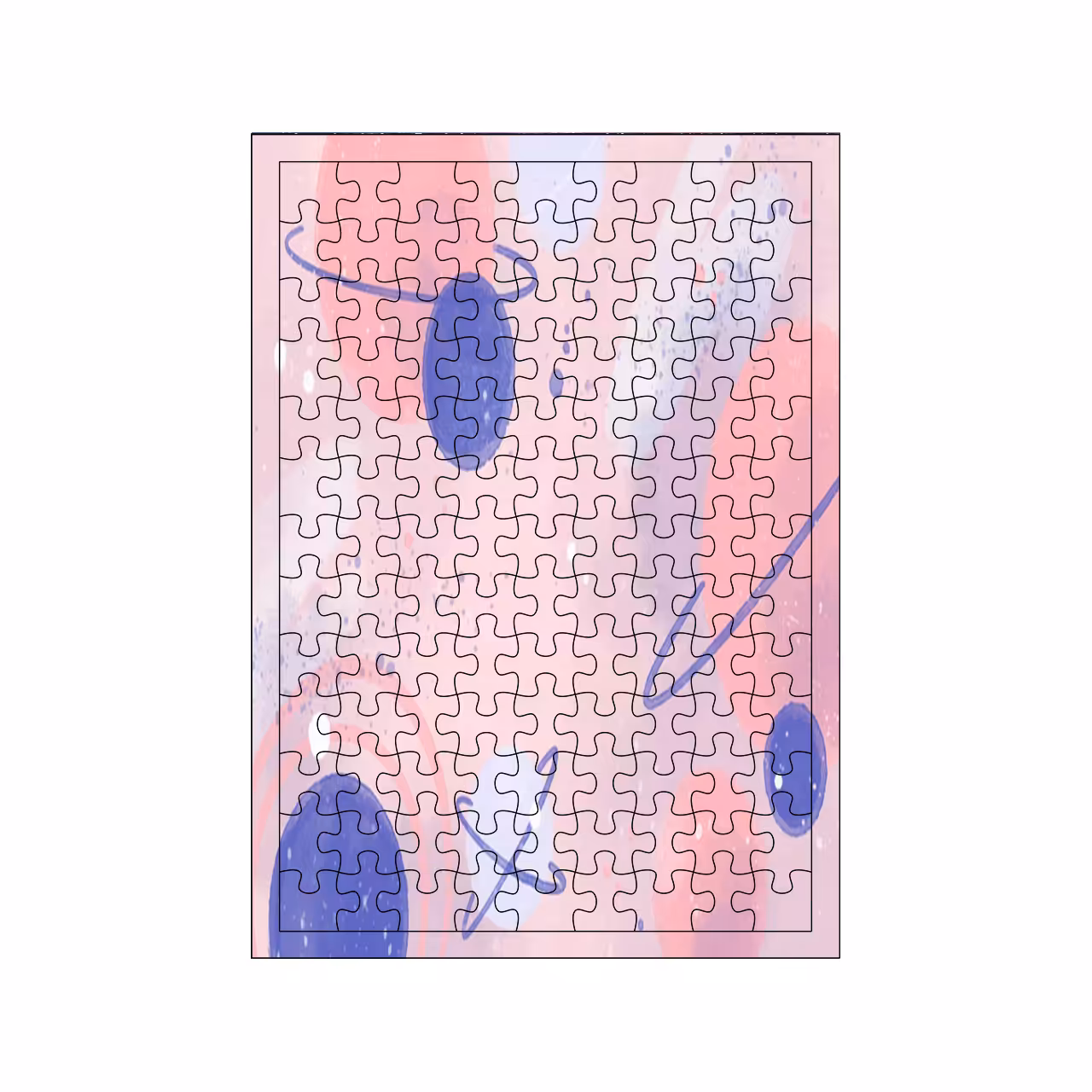 پازل 117 تکه مدل سیاره کد 1758