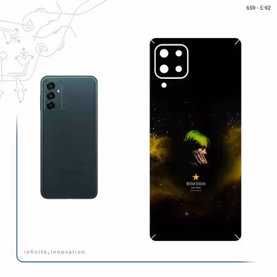 برچسب پوششی ماهوت مدل Billie Eilish مناسب برای گوشی موبایل سامسونگ Galaxy M62