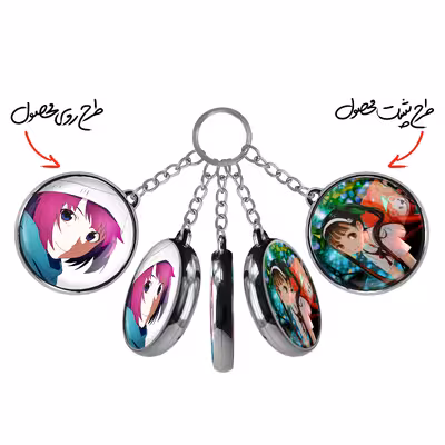 جاکلیدی خندالو طرح مایویی و سنجو گاهارا انیمه مونوگاتاری مدل دوطرفه کد 1619016187