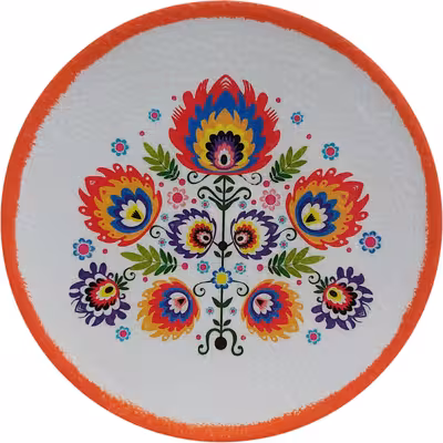 بشقاب دیوارکوب سفالی مدل شعر عاشقانه کد 19 مجموعه 2 عددی