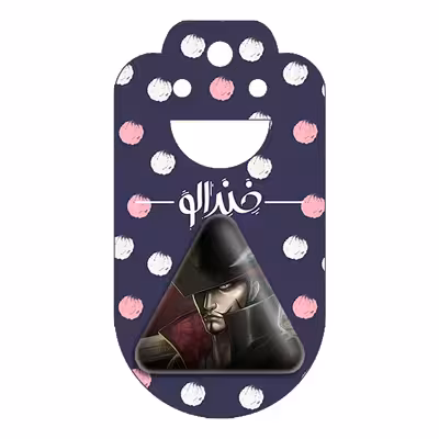 پیکسل خندالو طرح میهوک انیمه وان پیس مدل مثلثی کد 11446