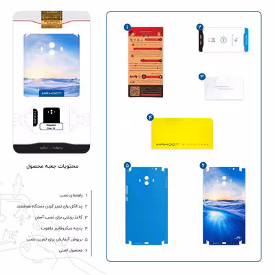برچسب پوششی ماهوت مدل Ocean-FullSkin مناسب برای گوشی موبایل هوآوی Mate 10