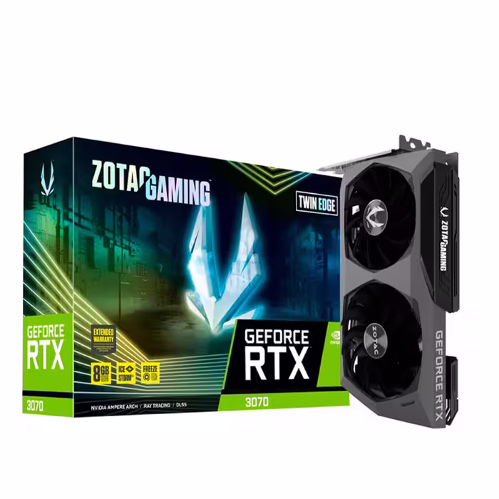 کارت گرافیک زوتک مدل GAMING GeForce RTX 3070 Twin Edge 8GB