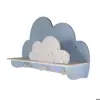 شلف دیواری اتاق کودک مدل MKids52-Blue