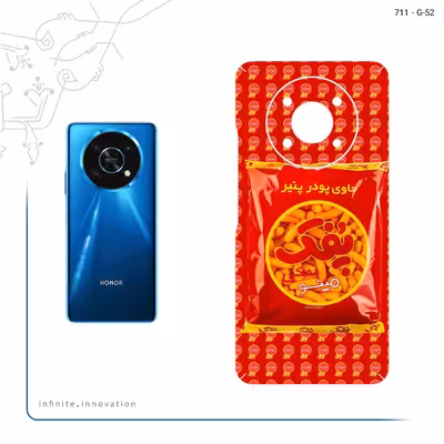 برچسب پوششی ماهوت مدل Puffy Nostalgia مناسب برای گوشی موبایل آنر X9 5G