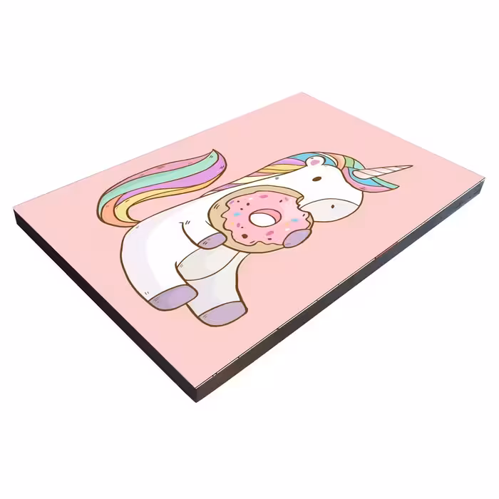 تابلو شاسی بکلیت طرح کارتونی اسب تک شاخ مدل SH-13896