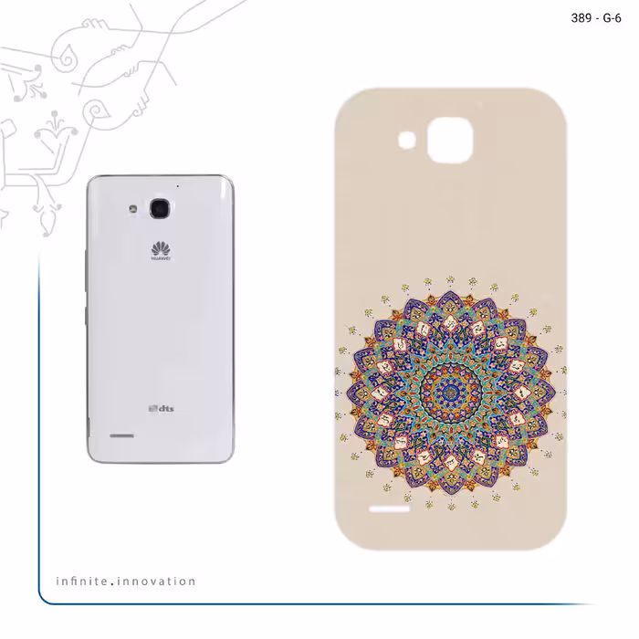 برچسب پوششی ماهوت مدل Art of Illumination 5 مناسب برای گوشی موبایل آنر 3X G750