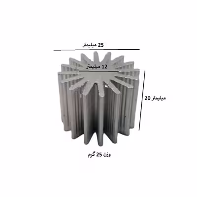 هیت سینگ مدل خورشیدی کد HS 160-20 بسته دو عددی