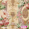 ملحفه آدنو مدل گلپری کد IR102 دونفره سایز 220x240 سانتی متر