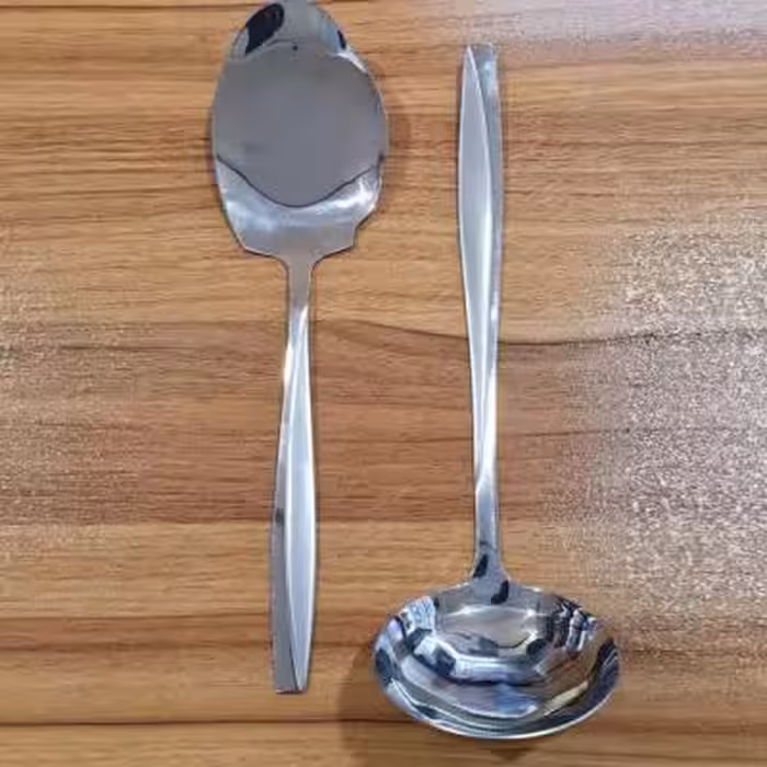 کفگیر و ملاقه استیل یونیک