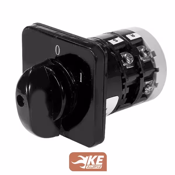 کلید گردان سه‌فاز 25 آمپر یکطرفه 2503 کاوه