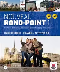 کتاب زبان فرانسوی روند پوینت Nouveau Rond-Point 1   Cahier