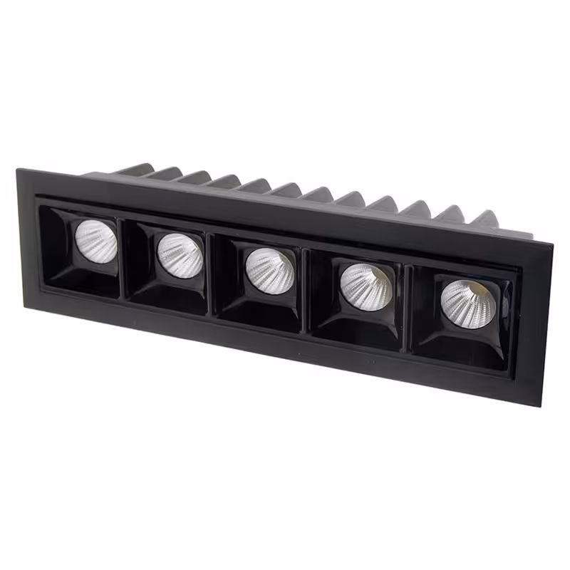 چراغ توکار خطی 12 وات اکووات مدل LNAG12A