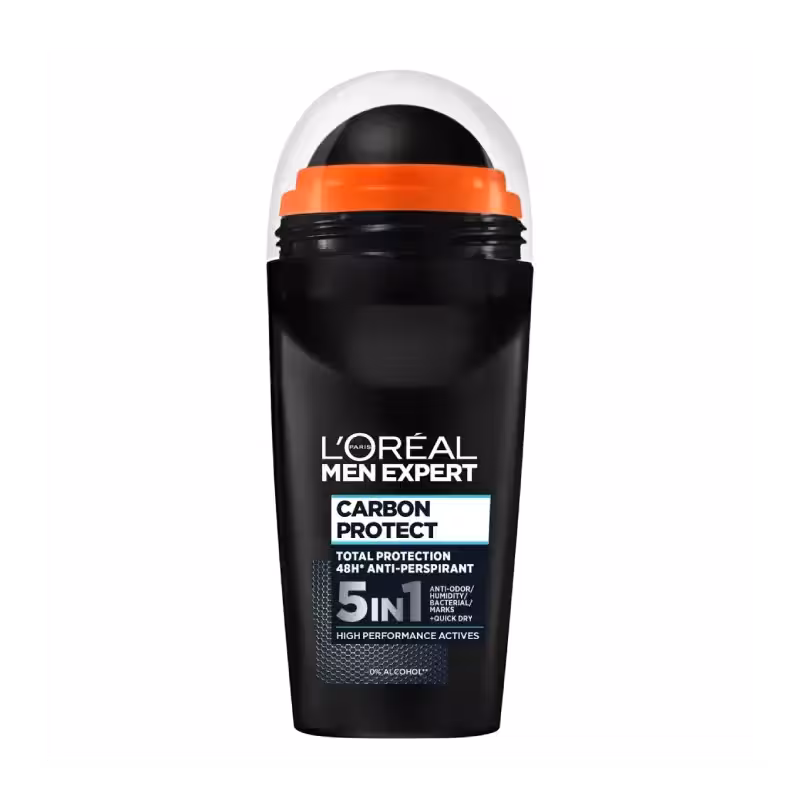 مام رولی لورال Loreal مردانه مدل Carbon Protect حجم 50 میل