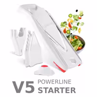 رنده اسلایسر برنر BORNER آلمان مدل V5 STARTER رنگ سفید
