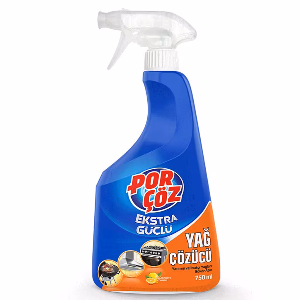 اسپری پورچوز PORCOZ yag cözücü چربی زدا آشپزخانه 750 میل