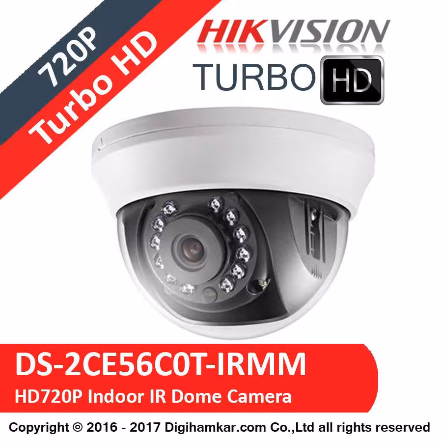 دوربين مداربسته TurboHD دام هايک ويژن مدل DS-2CE56C0T-IRMM