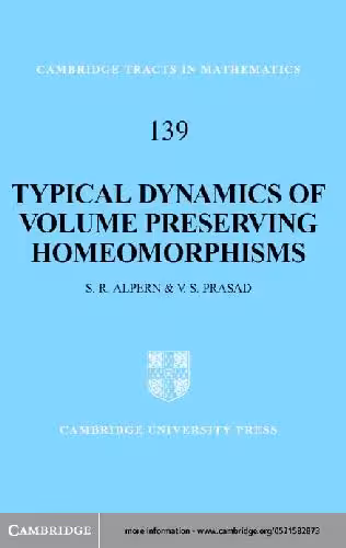 خرید و دانلود نسخه کامل کتاب Typical dynamics of volume preserving homeomorphisms
