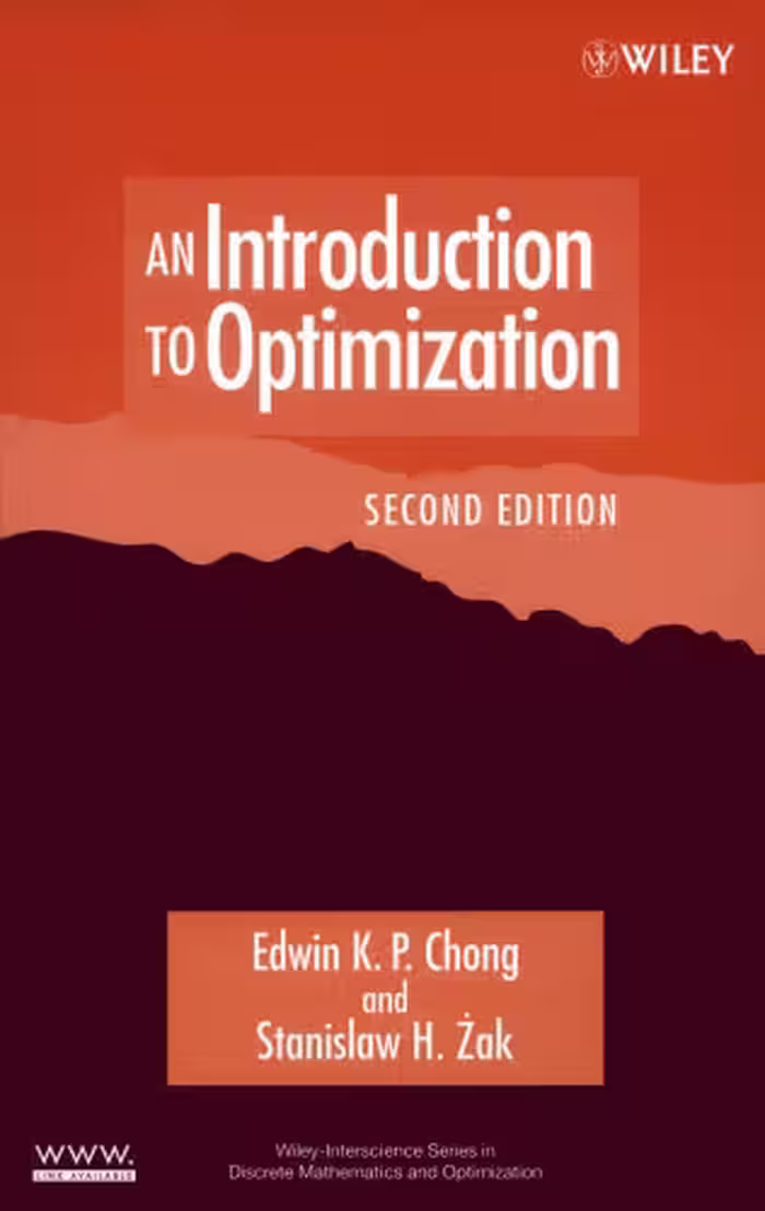 خرید و دانلود نسخه کامل کتاب An Introduction to Optimization