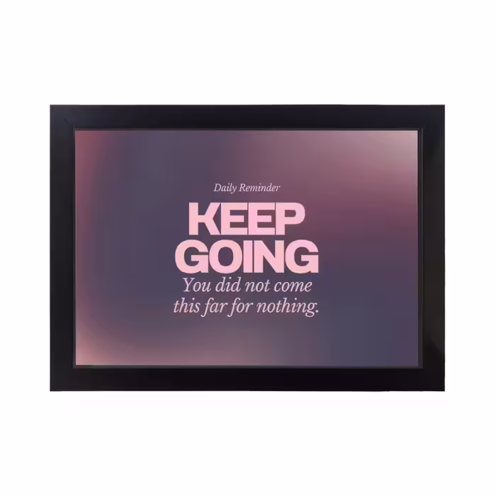تابلو انگیزشی طرح KEEP GOING کد PF-13009