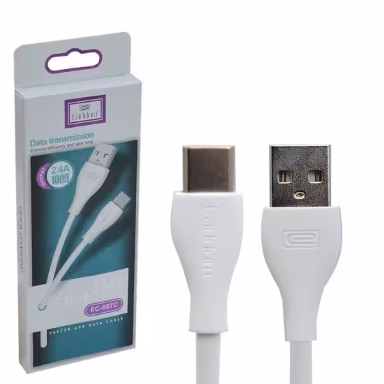 کابل تایپ سی (Type-C) طول 1 متر ارلدام (Earldom) مدل EC-087C


