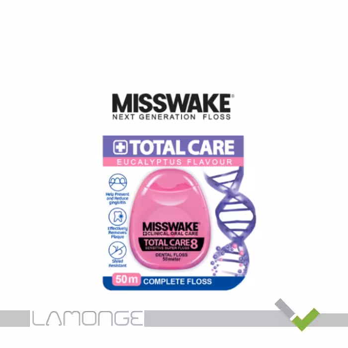 نخ دندان میسویک مدل Total Care طول 50 متر