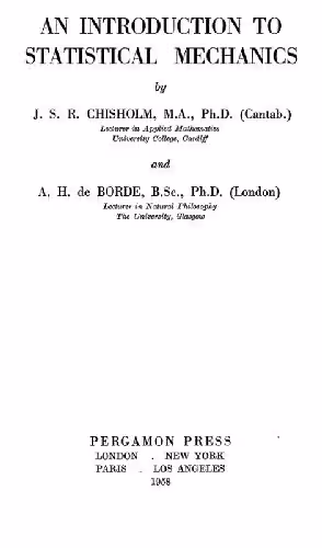 خرید و دانلود نسخه کامل کتاب Introduction to Statistical Mechanics