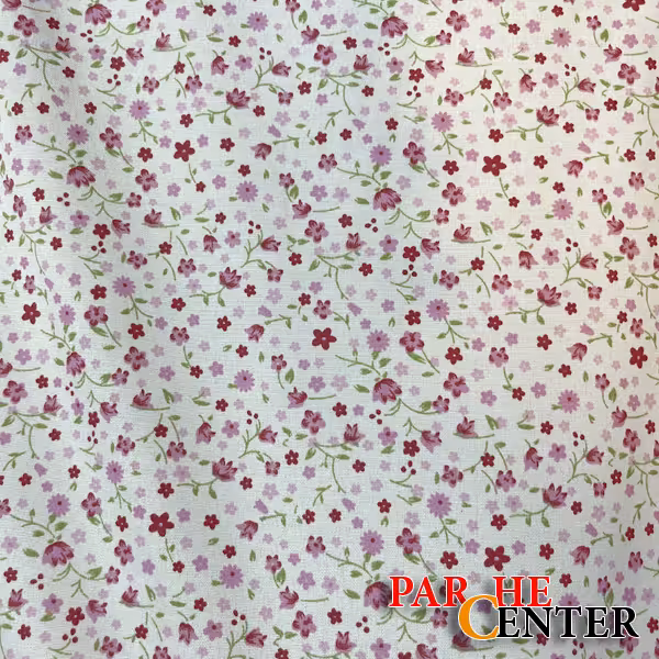 پارچه چادر نماز گل صورتی کد 9