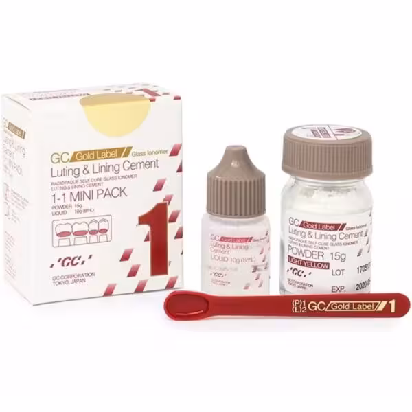 سمان گلاس آینومر لوتینگ جی سی GC(پک هندی اصل)