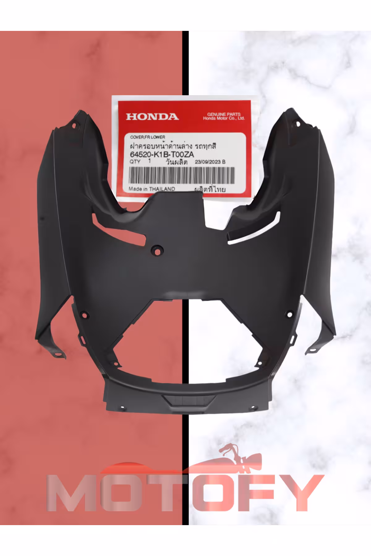 لوازم یدکی موتورسیکلت HONDA FORZA 250 FRONT FENDER BACK HOOD 2021 2024 ORIGINAL 61121 K1B T00 MOTOFY