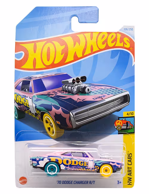 ماشین دکوری مدل 70Dooge Charger RT برند Hot Wheels