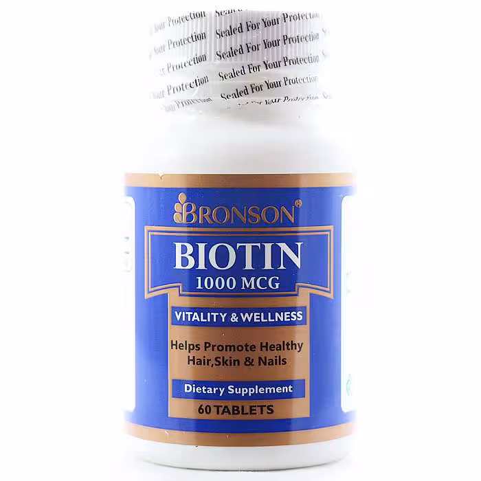 قرص بیوتین 1000 میکروگرم برونسون