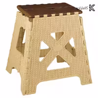 چهارپایه تاشو گلدیس ناصر پلاستیک کد 417 ( بسته 6 عددی )