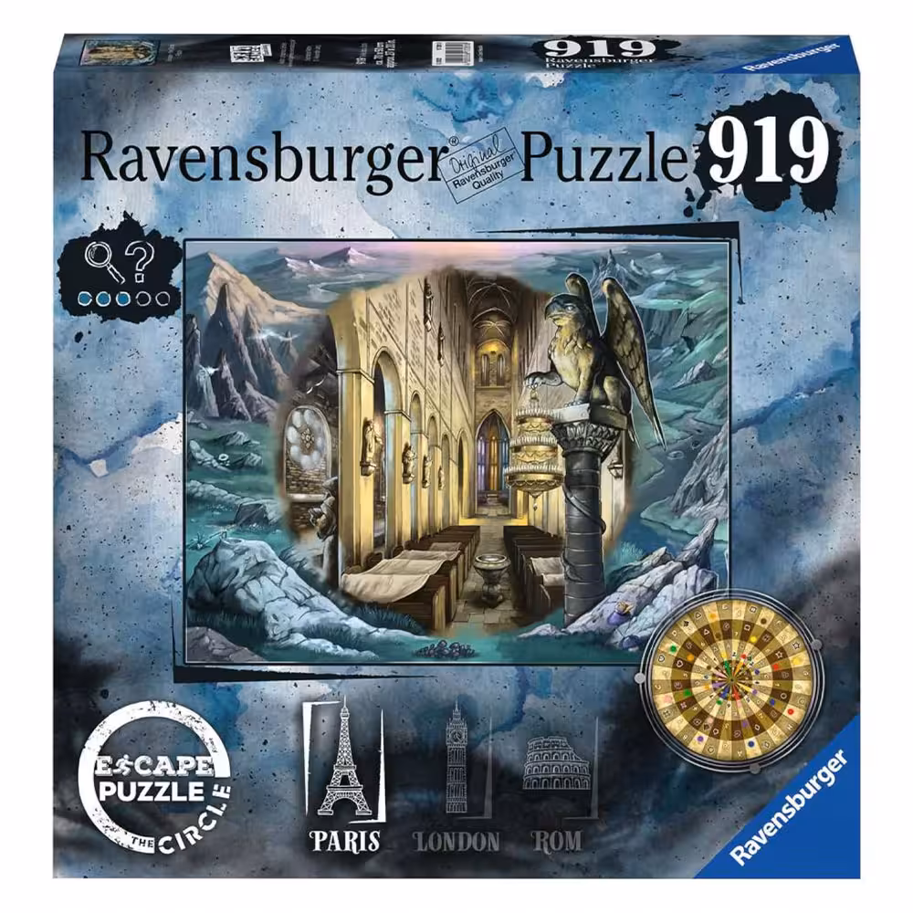 پازل معمایی 919 قطعه Ravensburger طرح پاریس