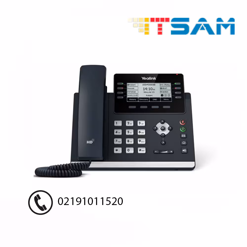 تلفن تحت شبکه یالینک مدل SIP T43U