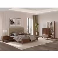 تخت خواب دو نفره نیلپر مدل داران