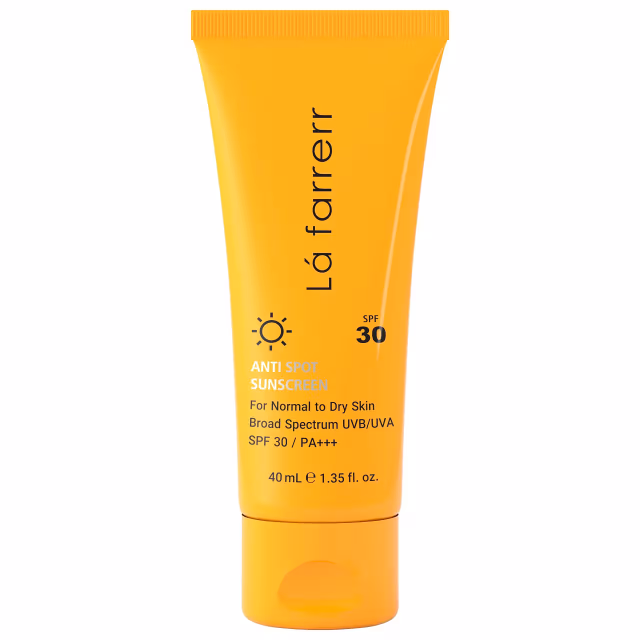کرم ضدآفتاب و ضد لک بی رنگ لافارر مدل SPF 30 مناسب پوست های خشک و معمولی حجم 40 میلی لیتر