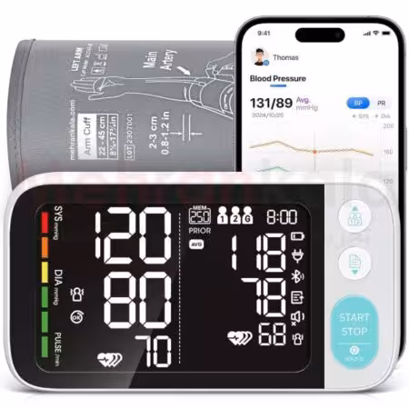 فشارسنج هوشمند گلامور TMB-1112 SE Dual-Display