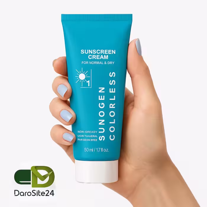 کرم ضد آفتاب پوست خشک ژنوبایوتیک SPF50 حجم 50 گرم