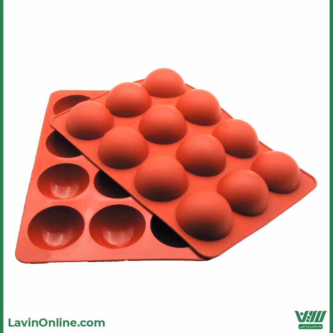 قالب سیلیکونی نیمکره 5/5 سانت