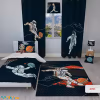 سرویس روتختی طرح فضانورد و سیاره ها یک نفره کد A3161