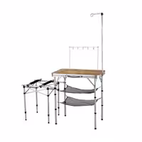 میز تاشو آشپزخانه کمپینگ کووا مدل 2 Way