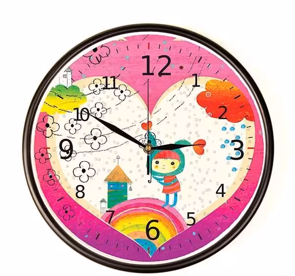 ساعت دیواری چشمه نور مدل H8021