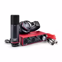 پکیج استودیویی Focusrite مدل Scarlett 2i2 Studio G3