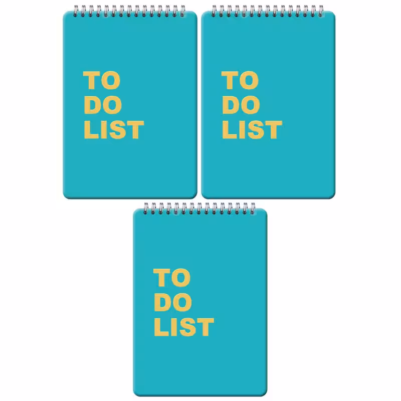 دفتر برنامه ریزی 60 برگ دایان مدل to do list کد 355 مجموعه 3 عددی | چاوه