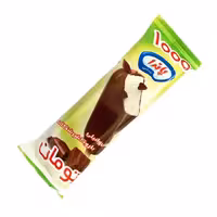 بستنی وانیلی با روکش شکلات پاندا 62 گرمی