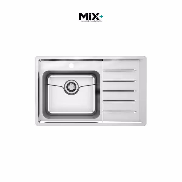 سینک ظرفشویی میکس پلاس مدل 6072P45