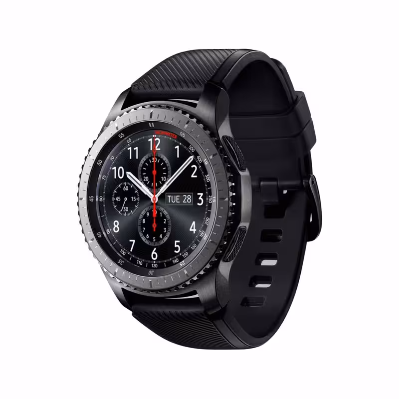 برچسب ماهوت طرح Cloud-Transparent مناسب برای ساعت هوشمند سامسونگ Galaxy Gear S3 Frontier
