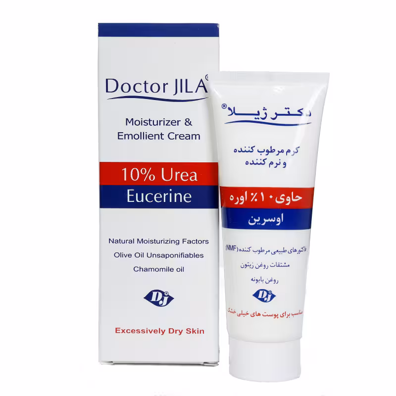 کرم مرطوب کننده حاوی 10درصد اوره اوسرین دکتر ژیلا