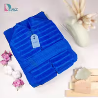 حوله تن پوش کلارا رنگ کاربنی